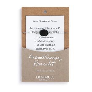 ✅New! Demdaco Aromatherapy Lava Stone Slider Bracelet for your Essential oils!